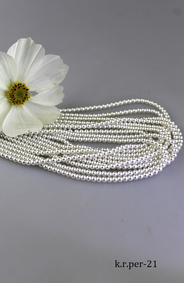 perly 3mm, cel� �n�ra