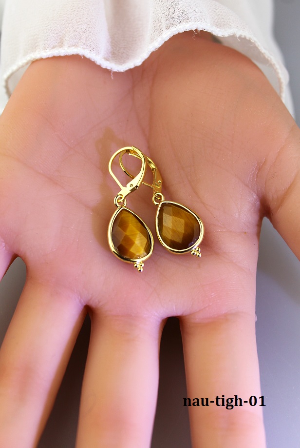 tigrie oko zlat� n�u�nice